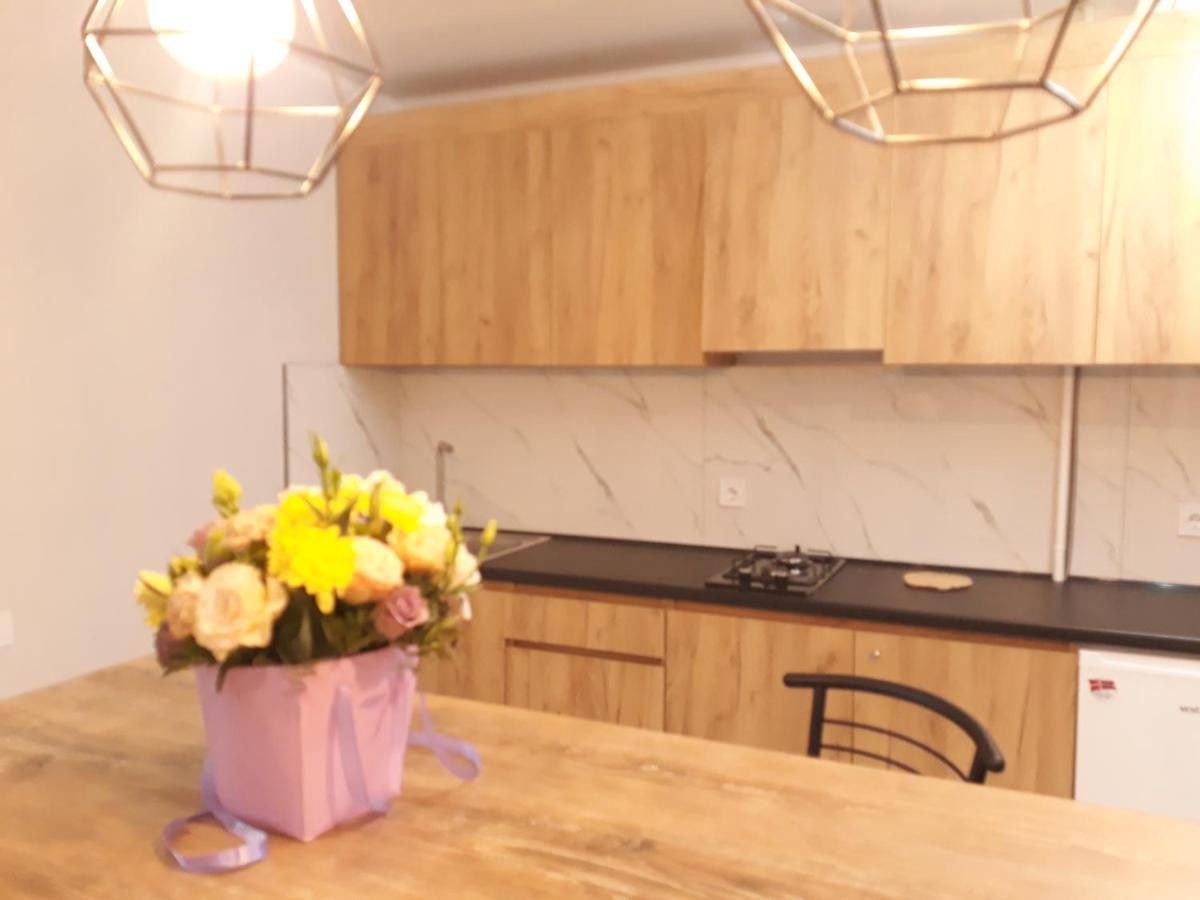Apartment on Karla Marksa Avenue Kryvyi Rih Dış mekan fotoğraf