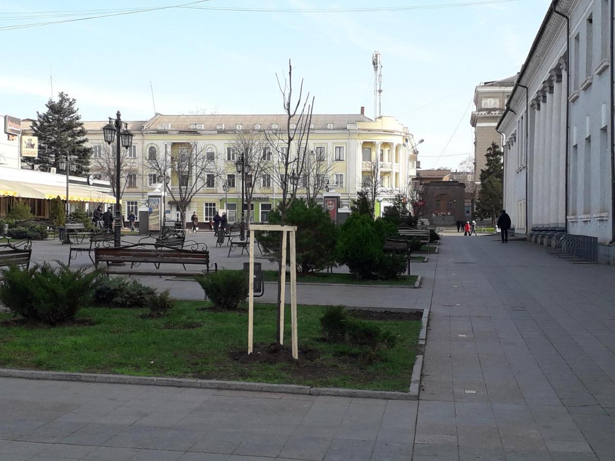 Apartment on Karla Marksa Avenue Kryvyi Rih Dış mekan fotoğraf